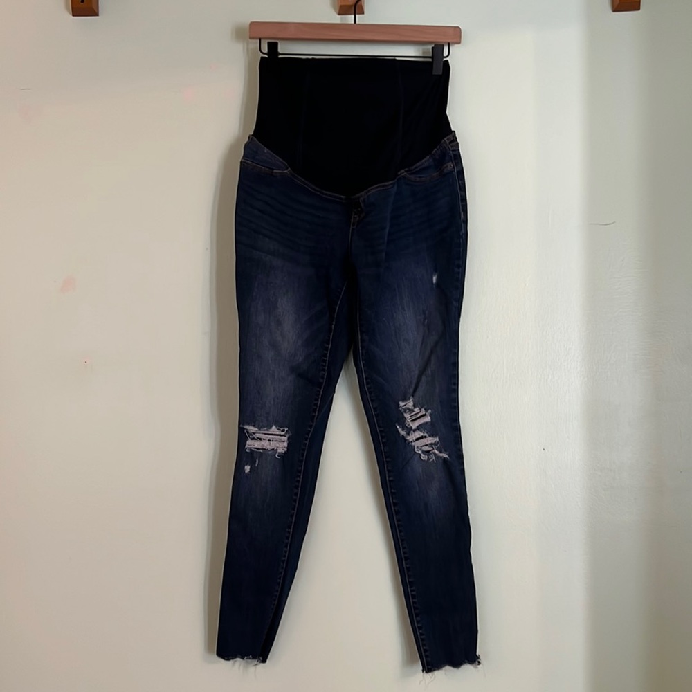 Women’s Isabel Maternity jegging jean, size 2, blue color